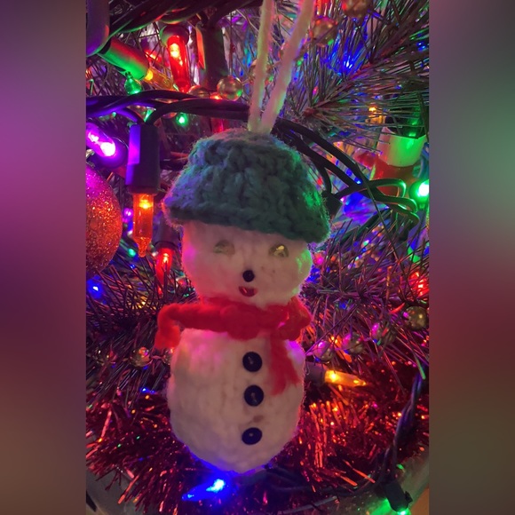 ✨💖 cottagecore xmas snowman ✨💖 vintage - Picture 1 of 6